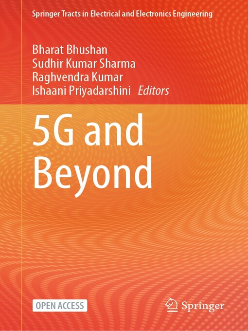 Title details for 5G and Beyond by Bharat Bhushan - Available